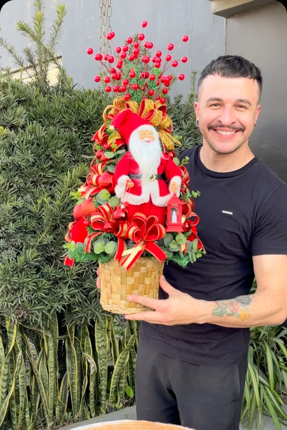 Mini Árvore Papai Noel – 70cm e 110cm