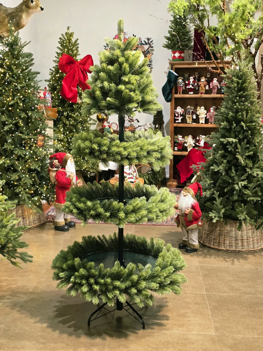 Árvore Vila de Natal 3 Andares 1,80m – 1.023 Galhos Emborrachados